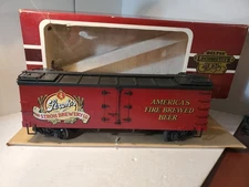 Delton Locomotive 4258 Stroh's Brewery Reefer Refrigerator Box Car G Scale LGB