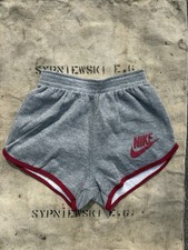 VTG 70s Nike Running Shorts NOS Size Small Red And Grey New Old Stock