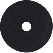 Case of 5 Sanico MVP Reliever 18" Black Stripping Floor Pad Wet Strip