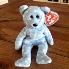 Rare Retired TY 2003 Bubbly Beanie Baby