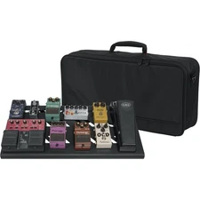 Gator Cases GPB-BAK-1 Large Aluminum Pedal Board with Carry Bag (Black)