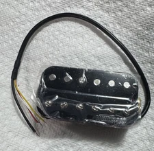 Wilkinson Classic Tone Black Over Wound Open Humbucker Bridge Pickup - M Series