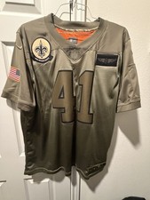 New Orleans Saints Alvin Kamara Men's XL Salute to Service Jersey