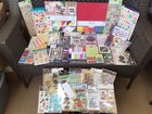 Huge Scrapbook Lot~Mixed Themes~Paper. Folder. Stickers. Stamps. Dies.~New