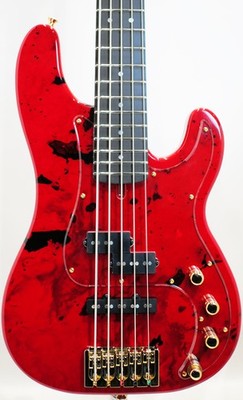 Phoenix Bomber Bass / BB-5-109 PJ Buckeye Burl /MR 