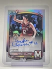 YARDEN GARZON 2025-26 BOWMAN CHROME U 1ST AUTOGRAPH REFRACTOR /499 Q3882