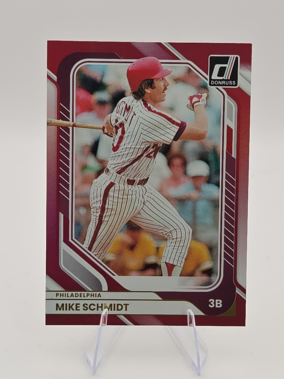 2026 Donruss Baseball Red #80 Mike Schmidt 113/250