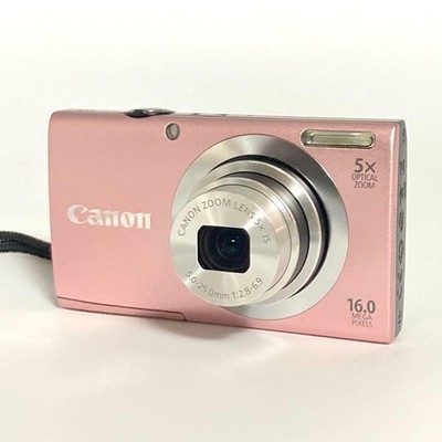Canon PowerShot A2400 IS Pink Compact Digital Camera Tested