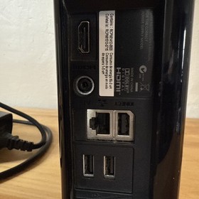 Xbox 360 E 4GB Console  (Model 1538) With Wires - Tested & Working