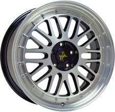 4x Alufelgen Keskin KT22 Schwarz Front Poliert 8,5x19 ET45 LK5 112 19 Zoll Felge