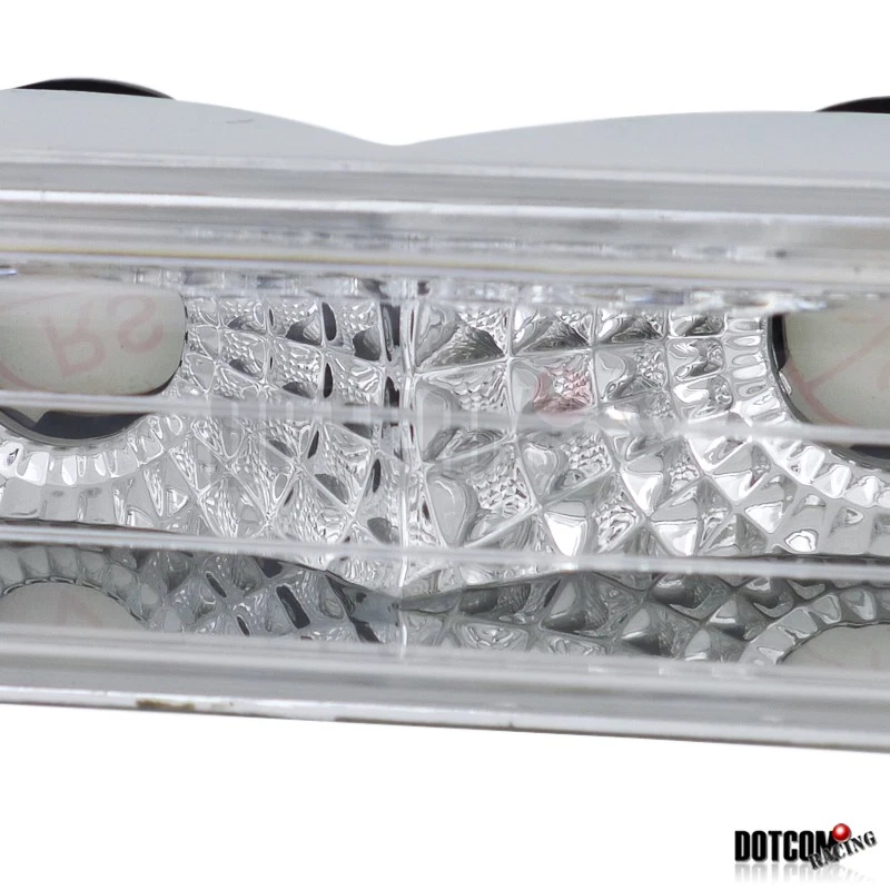 Fits 97-01 Jeep Cherokee Clear Bumper Lights+Corner Lamps+7X6 LED Headlights — 第 3/4 张图片