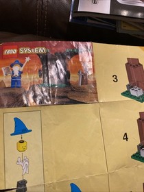 LEGO 6020 Instruction Manual Only Magic Shop 1993 Castle Dragon Knights Wizard