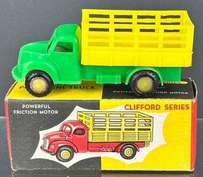 CLIFFORD SERIES COPY DINKY TOYS DODGE MARKET GARDEN PLASTIC FRICTION WITH BOX