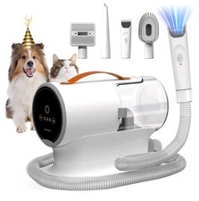 Cat Dog Vacuum Shedding Grooming 12000pa Suction Dog Hair Vacuum 3 Levels