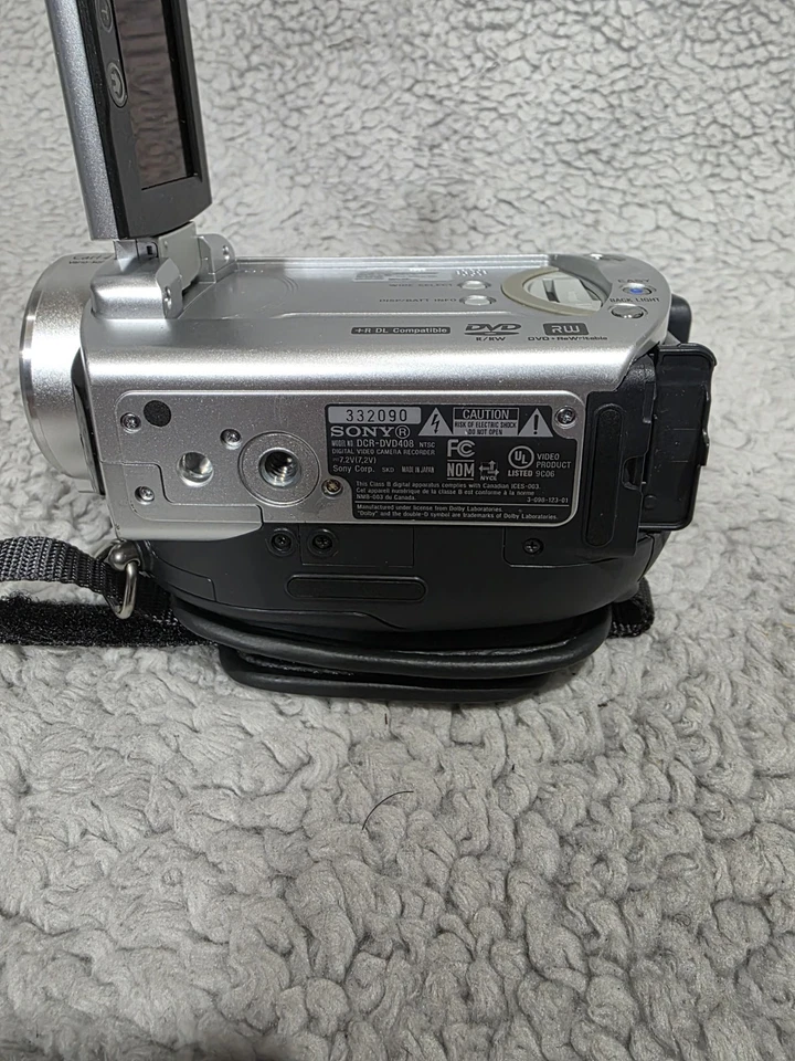 Sony Handycam DCR-DVD408 CAMCORDER ONLY 4.0 Megapixel - Image 4 of 4