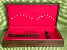 Vintage Wooden Silverware Flatware Storage Chest Box Anti Tarnish Unbranded