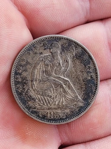 1857 Seated Liberty Half Dollar