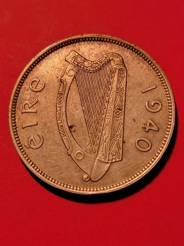 1940 George VI Half Crown — photo from the most recent tracked eBay sale