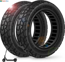 BANGTING 2PCS 60/70-6.5 Scooter Tire Tubeless, 10x2.5 inch Front or Rear Replace