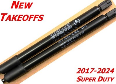 Hood Lift Shock Strut Supports 17-26 SUPER DUTY Pair Support Arms Gas Lift OEM