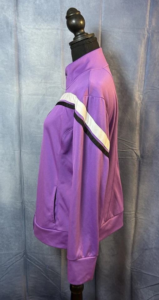 Traje de chándal Made For Life Y2K púrpura talla grande a rayas negras Foto 3 de 4