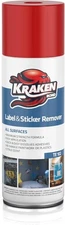 KRAKEN BOND Label & Sticker Remover Spray - (1x6.7oz) 1 Count (Pack of 1) 