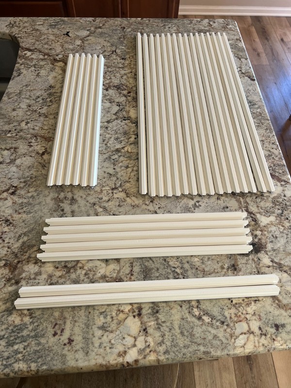 Andersen 400 series interior grille bars