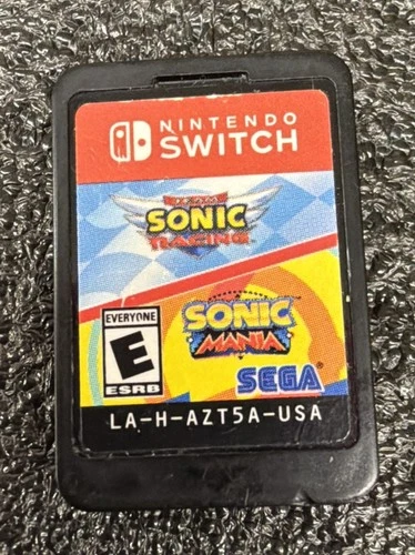 Sonic Mania + Team Sonic Racing Double Pack - Nintendo Switch Game
