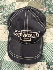 Chevrolet Super Service Navy Adjustable OSFA Embroidered Hat Open Road