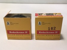 Kodachrome II Double 8mm Color Movie Film KA459 Expired 1967/69 Lot of 2