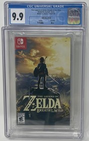 CGC Graded Legend of Zelda: Breath of the Wild NEW Switch (1014721002, 9.9 A++)