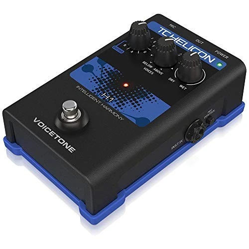 TC Helicon VOICETONE H1 Single-Button Stompbox for Realistic Guitar Controlled - Image 3 of 4