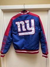 New York Giants official NFL bomber jacket unisex size XS never worn 