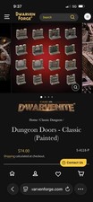 Dwarven Forge Dungeon Doors ￼ Plus Portcull...