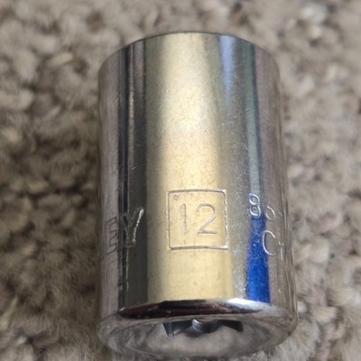Stanley 1/4'' Drive 6pt Shallow Well Socket SAE/Metric - NEW - Choose a Size