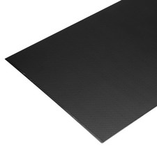 1 St&uuml;ck Kohlefaserfolie 500x400x3mm mattes Finish f&uuml;r Plain Weave Panel
