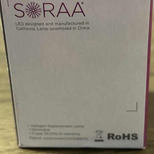 SORAA VIVID LED MR16-GU10 7.5W 2700K 60° Fl 120V SM16GA-07-60D-927-03 Bulb - Picture 4 of 12
