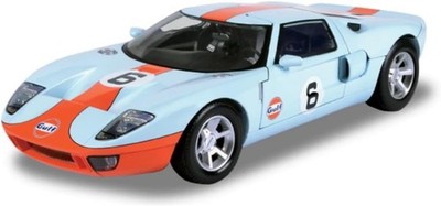 Motormax 1/12 Scale Model Car 79639 Ford GT Concept Gulf No 6