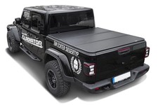 Passend f&uuml;r Jeep Gladiator Pickup JT (2019-) Laderaumabdeckung Schutz Aluminium