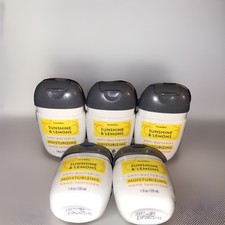 5-Pack SUNSHINE  LEMONS Moisturizing PocketBacs Bath  Body Works Travel 1 Oz