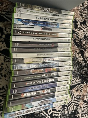 Xbox 360 Video Game Lot 20 Pc / All Tested Some CIB Some Not. Uncommons As-Is