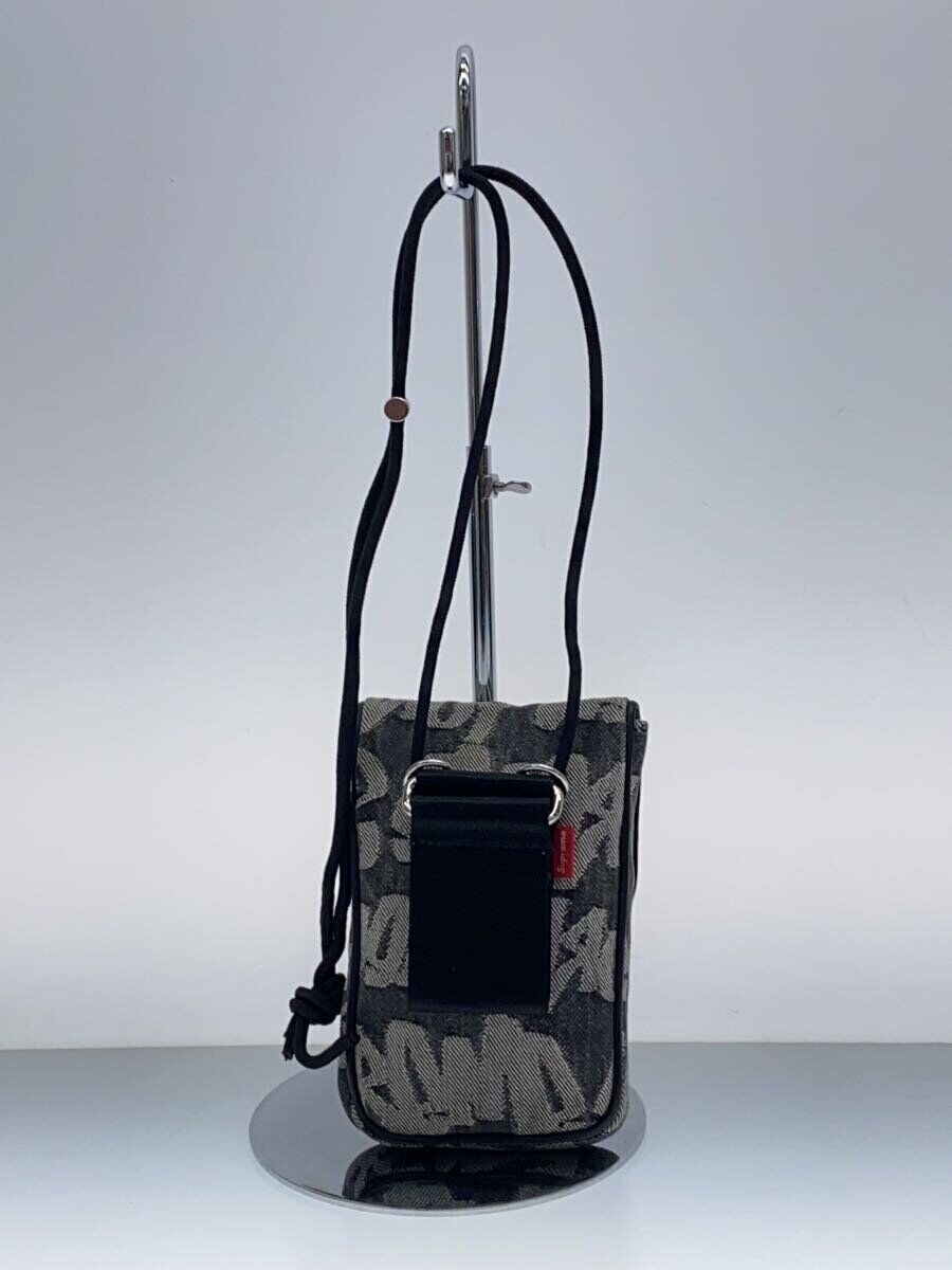 Supreme 22Aw Fat Tip Jacquard Denim Neck Pouch/Shoulder Bag Supreme 22Aw Fat Tip Jacquard Denim Neck Pouch/Shoulder Bag