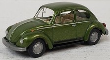Wiking New Ho 187 Scale Vw 1303 Volkswagen Bug In Metallic Green Finish