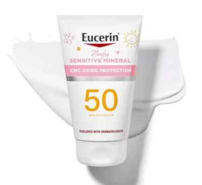(EXPIRED) Eucerin Sensitive Baby Sunscreen SPF 50, Sunscreen *READ DESCRIPTION*