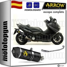 ARROW ESCAPE COMPLETO HOM-RC RACE-TECH NEGRO C YAMAHA TMAX T-MAX 530 2014 14