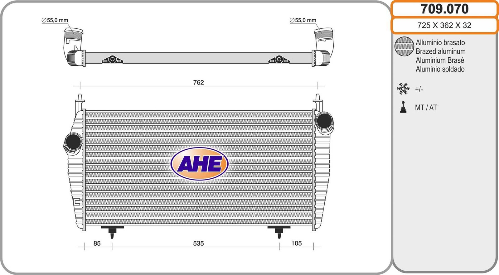 Échangeur d'air Peugeot 807 pour réparation suite à une baisse de pression turbo 2.2 HDi