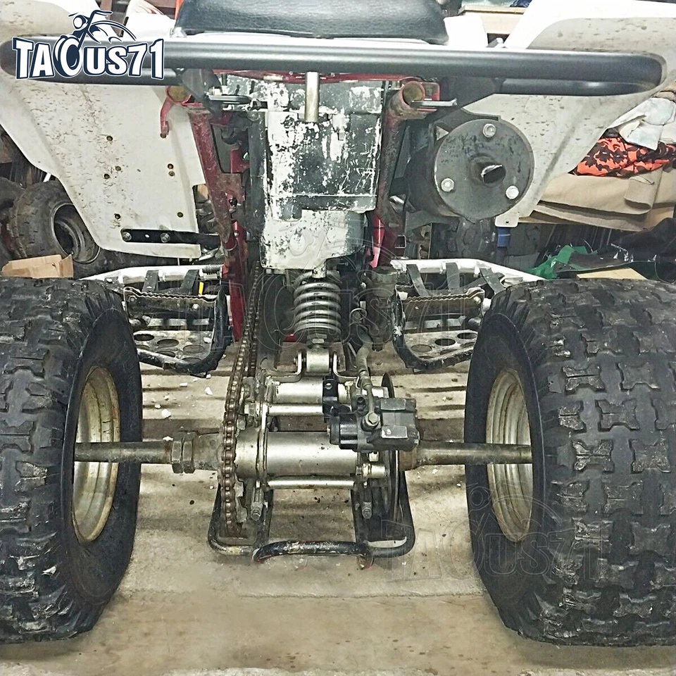 For Yamaha Blaster 200 YFS200 Rear Grab Bar Bumper 1988-2006 BLACK - Image 2 of 4