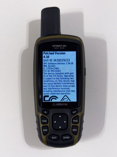 GPS portable Garmin GPSMAP 65s + Accesoires - COMME NEUF - Afbeelding 8 van 8