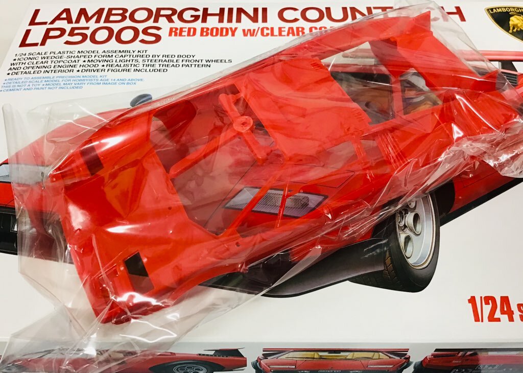 Tamiya 1/24 Model Kit Special Product Lamborghini Countach