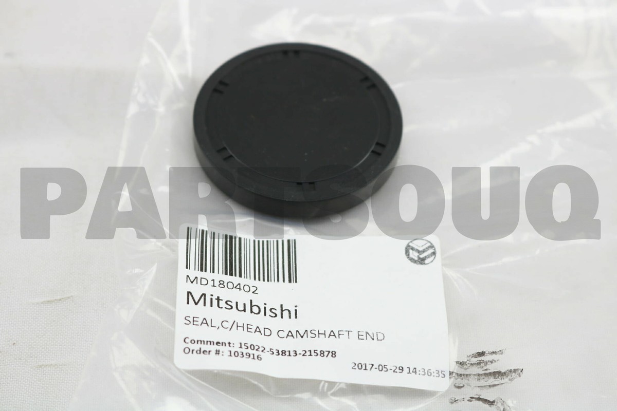 MD180402 Genuine Mitsubishi SEAL,C/HEAD CAMSHAFT END | eBay